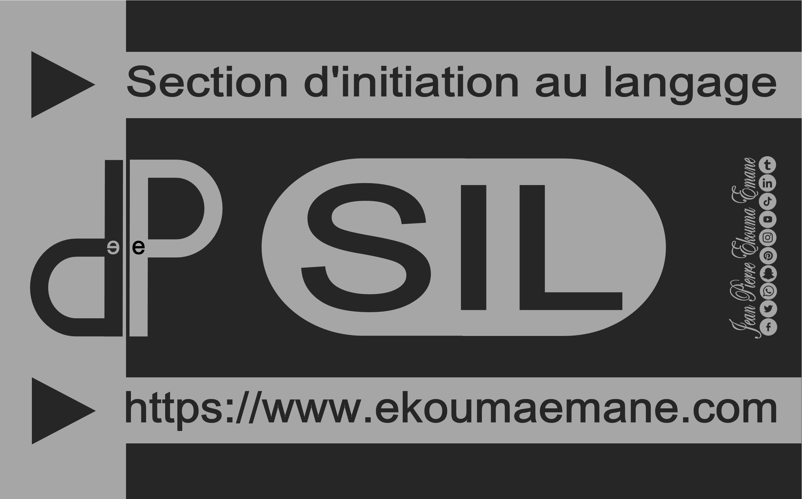 Section d'initiation au langage (SIL) | Enseignement primaire